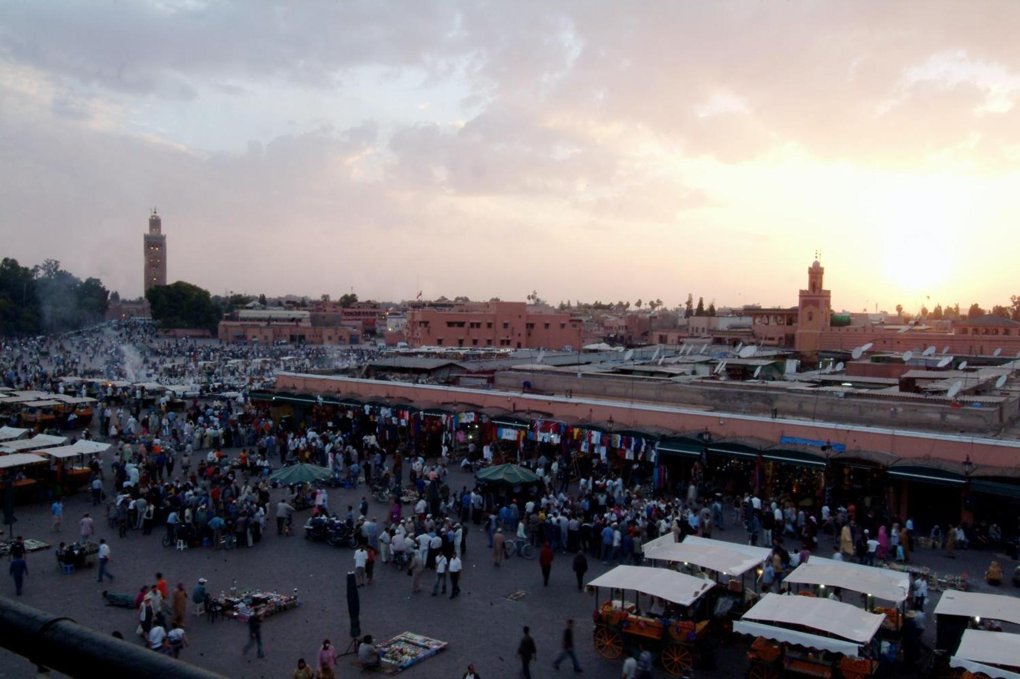Apartamento Magnifique Duplex A Marrakech Marrakesh Exterior foto